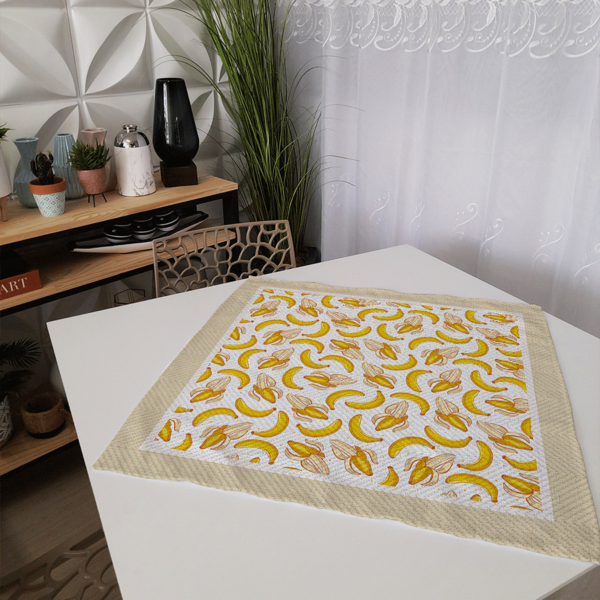 Centro De Mesa Bananas 70cm X 70cm Único