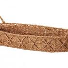 Centro De Mesa Bandeja Em Fibra Natural - Mart