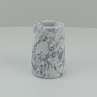 Centro De Mesa Beretta Vidro Âmbar Com Pé -18x18x18cm