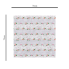 Centro De Mesa Bicicleta Old 70cm X 70cm Único