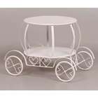 Centro De Mesa Carruagem Branco