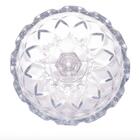 Centro De Mesa Com Pé De Cristal Deli Diamond - Lyor