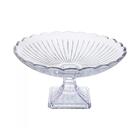 Centro De Mesa Com Pé Em Cristal L'hermitage Dubois 32 7x17cm