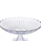 Centro De Mesa Com Pé Em Cristal L'hermitage Dubois 32 7x17cm