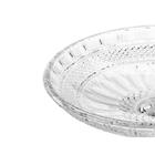 Centro De Mesa Com Pé Em Cristal Lyor Brandom Star 33x17cm