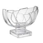 Centro De Mesa Com Pé Em Vidro Studio Crystal New Stage 29x11