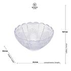 Centro De Mesa Cristal Princess 22x8x10cm