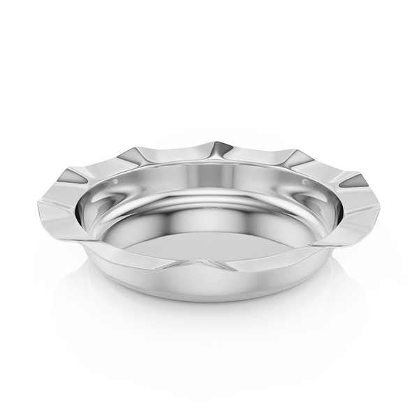 Centro De Mesa De Aço Inox Bonbon 28,5x7,5cm