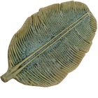 Centro De Mesa De Folha Verde