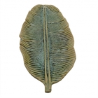 Centro De Mesa De Folha Verde