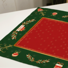 Centro De Mesa De Natal Elementos Natalinos 70cm X 70cm Único
