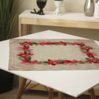 Centro De Mesa De Natal Flores 70cm X 70cm Único