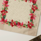 Centro De Mesa De Natal Flores 70cm X 70cm Único