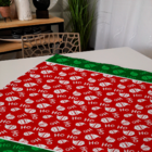 Centro De Mesa De Natal Ho Ho Ho 70cm X 70cm Único