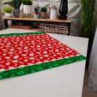 Centro De Mesa De Natal Ho Ho Ho 70cm X 70cm Único
