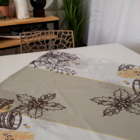 Centro De Mesa De Natal Sinos Minimalista 70cm X 70cm Único