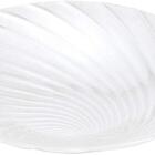 Centro De Mesa De Vidro Concha Perolada 40x10cm - Lyor