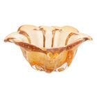 Centro De Mesa De Vidro Italy Âmbar 11 5cm X 7cm - Wolff