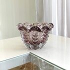 Centro De Mesa De Vidro Murano Torcello 18x18x12cm - Jolitex