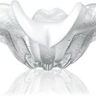 Centro De Mesa De Vidro Murano Veneza 21x21x9,5cm - Jolitex B