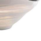 Centro De Mesa De Vidro Smooth Com Detalhe Furta Cor 45cm 514