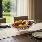 Centro De Mesa Decorativo De Cristal De Chumbo Deli  26x14x5