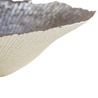 Centro De Mesa Decorativo De Vidro Infinity Dourado 40cm 2890