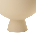 Centro De Mesa Decorativo Em Cerâmica Para Flores Bege 17 Cm