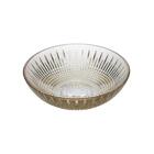 Centro De Mesa Decorativo Em Cristal Wolff Queen 30x10cm Âmbar