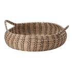 Centro De Mesa Decorativo Redondo De Fibra Natural 54 5cm 139