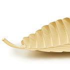 Centro De Mesa Dourado Em Metal 65x25cm Mart 12058