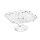 Centro De Mesa Em Cristal Com Pé Wolff Starry 17x9cm