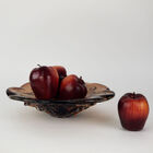 Centro De Mesa Em Cristal Murano São Marcos - Marrom 30cm