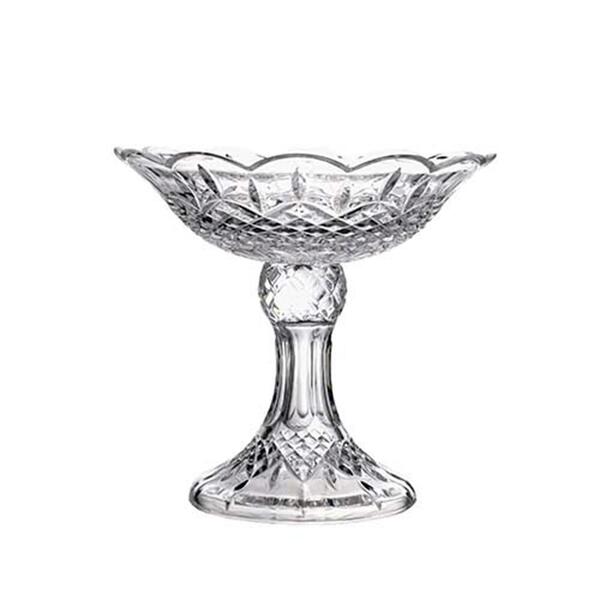 Centro De Mesa Em Vidro Studio Crystal Flow 27x25 5cm