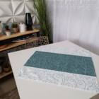 Centro De Mesa Flor Abstrata 70cm X 70cm Único