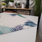 Centro De Mesa Flores Minimalista 70cm X 70cm Único