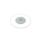 Centro De Mesa Giratório De Vidro 40cm