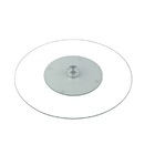 Centro De Mesa Giratório De Vidro 40cm