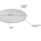 Centro De Mesa Giratório Decorativo Off White