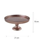 Centro De Mesa L Hermitage Com Pé Em Vidro