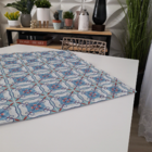 Centro De Mesa Ladrilho Português 70cm X 70cm Único