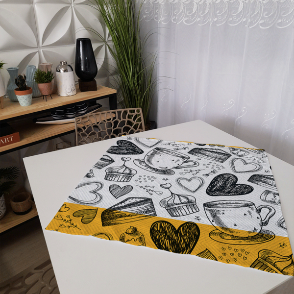 Centro De Mesa Love 70cm X 70cm Único