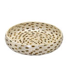 Centro De Mesa Madrepérola Gold 42cm Espressione