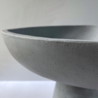 Centro De Mesa Moderno Orgânico Cinza 26,5cm