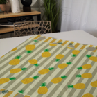 Centro De Mesa Multi Abacaxis 70cm X 70cm Único