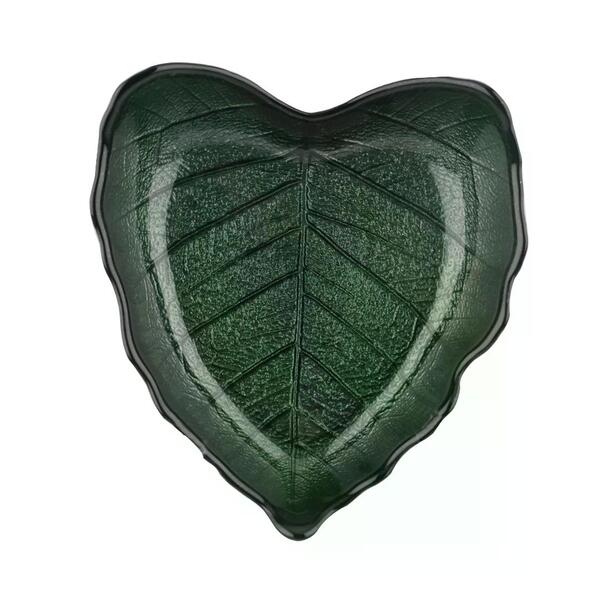 Centro De Mesa Pachamama Em Vidro L13,5xp11xa3,5cm Cor Verde