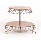 Centro De Mesa Para Arranjo De Festa Tramas Marrom