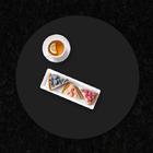 Centro De Mesa Para Servir Comida No Jantar 60 Cm Preto