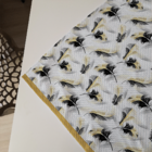 Centro De Mesa Penas Gold 70cm X 70cm Único