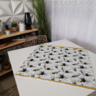 Centro De Mesa Penas Gold 70cm X 70cm Único